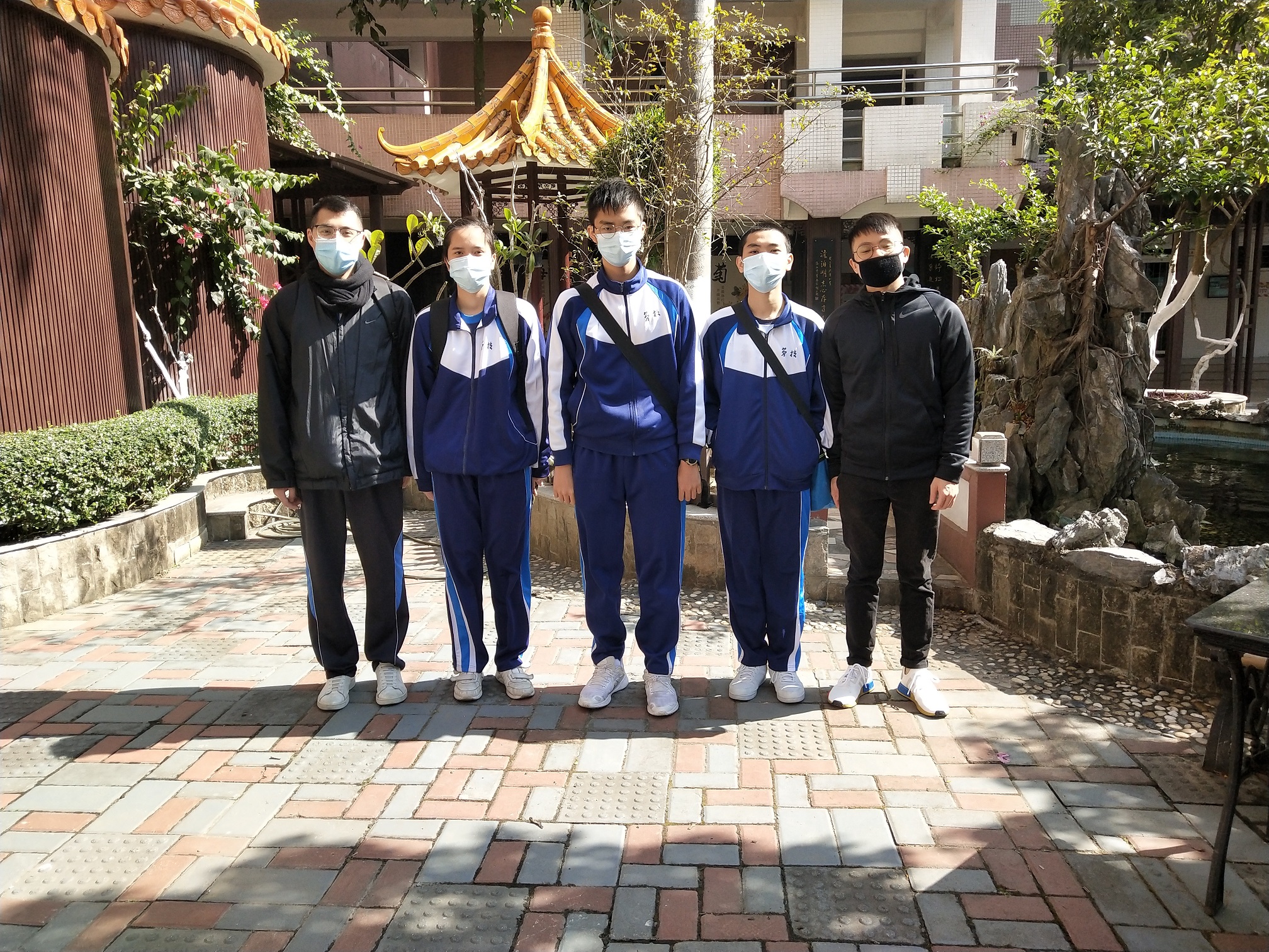 比賽當天合影
